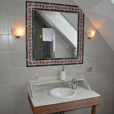 Salle d'eau de la chambre d'hôtes 