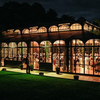 L'Orangerie vue de nuit