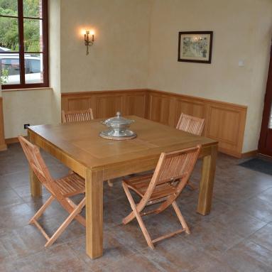 Salle à manger du gîte